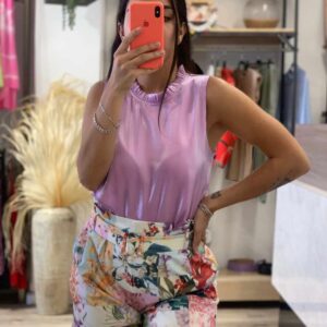 Blusa Seda Manga Siza